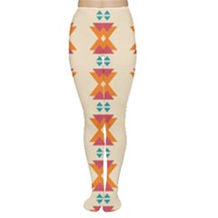 Triangles Tribal Pattern              Tights by LalyLauraFLM