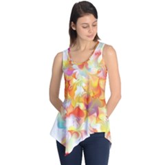 Hawaiian Flair Sleeveless Tunic by SugaPlumsEmporium