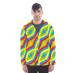 Colorful Chains                    Mesh Lined Wind Breaker (men) by LalyLauraFLM