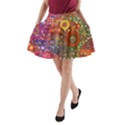 Circle Fantasies A-Line Pocket Skirt View1