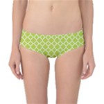 Spring green quatrefoil pattern Classic Bikini Bottoms