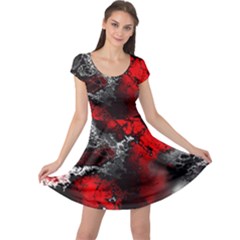 Amazing Fractal 25 Cap Sleeve Dresses by Fractalworld