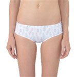 Whimsical Feather Pattern, soft colors, Classic Bikini Bottoms