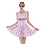 Whimsical Feather Pattern, pink & purple, Skater Dress