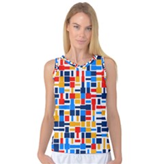 Colorful Shapes                                  Women s Basketball Tank Top by LalyLauraFLM