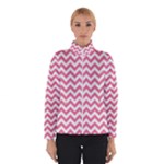 Soft Pink & White Zigzag Pattern Winterwear