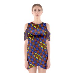 Twist Cutout Shoulder Dress by MRTACPANS