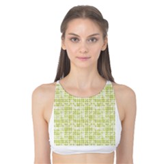 Pastel Green Tank Bikini Top by FunkyPatterns