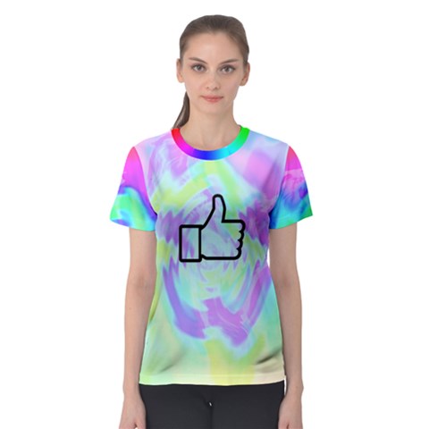 Like Watercolour? Women s Sport Mesh Tee by Contest2278436