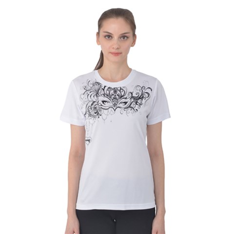 Hollow Women s Cotton Tee by Contest2482676