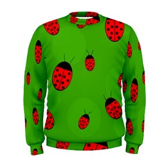 Ladybugs Men s Sweatshirt by Valentinaart