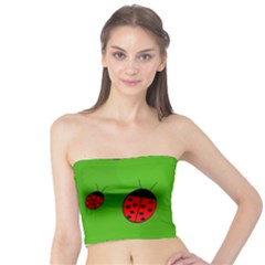 Ladybugs Tube Top by Valentinaart