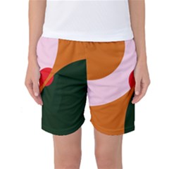 Decorative Abstraction  Women s Basketball Shorts by Valentinaart