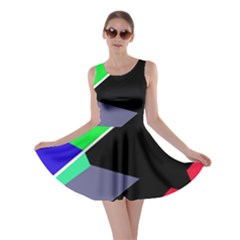 Abstract Fish Skater Dress by Valentinaart