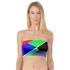 Abstract Fish Bandeau Top by Valentinaart