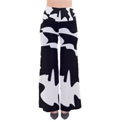 Black And White Elegant Design Pants by Valentinaart