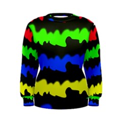 Colorful Abstraction Women s Sweatshirt by Valentinaart