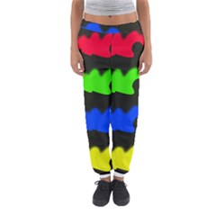 Colorful Abstraction Women s Jogger Sweatpants by Valentinaart