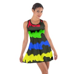 Colorful Abstraction Racerback Dresses by Valentinaart