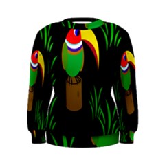 Toucan Women s Sweatshirt by Valentinaart