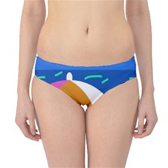 On The Beach  Hipster Bikini Bottoms by Valentinaart