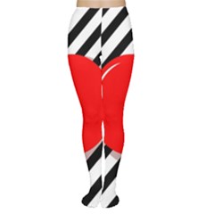 Red Ball Women s Tights by Valentinaart