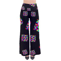 Flying  Colorful Cubes Pants by Valentinaart
