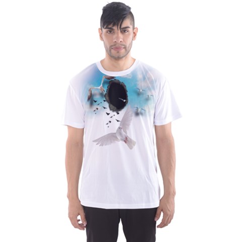 Flying Bird Men s Sport Mesh Tee by gumacreative