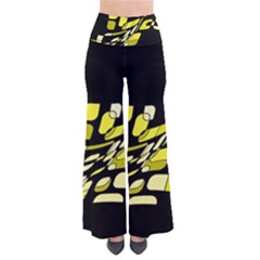 Yellow Abstraction Pants by Valentinaart