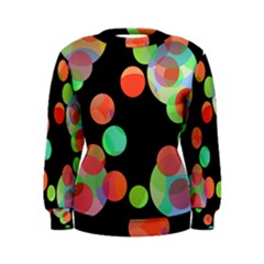 Colorful Circles Women s Sweatshirt by Valentinaart