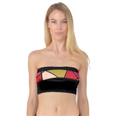 Abstract Waves Bandeau Top by Valentinaart