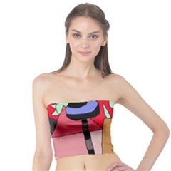 Imaginative Abstraction Tube Top by Valentinaart