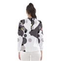 Gray, yellow and pink dots Hooded Wind Breaker (Women) View2