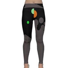Colorful Dots Yoga Leggings by Valentinaart