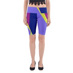 Geometrical Abstraction Yoga Cropped Leggings by Valentinaart