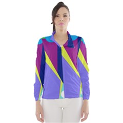 Geometrical Abstraction Wind Breaker (women) by Valentinaart