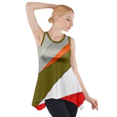 Decorative Abstraction Side Drop Tank Tunic by Valentinaart