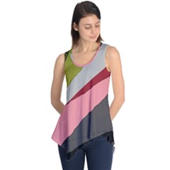 Colorful Abstraction Sleeveless Tunic by Valentinaart