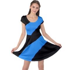 Colorful Abstraction Cap Sleeve Dresses by Valentinaart