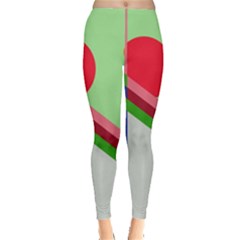 Decorative Abstraction Leggings  by Valentinaart