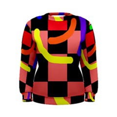 Multicolor Abstraction Women s Sweatshirt by Valentinaart