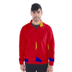 Colorful Abstraction Wind Breaker (men) by Valentinaart