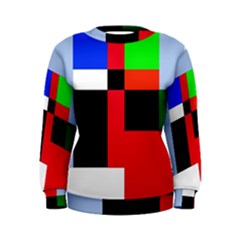 Colorful Abstraction Women s Sweatshirt by Valentinaart