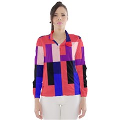 Colorful Abstraction Wind Breaker (women) by Valentinaart