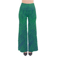 Deep Green Pattern Pants by Valentinaart