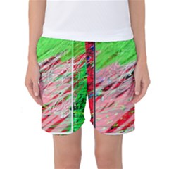 Colorful Pattern Women s Basketball Shorts by Valentinaart