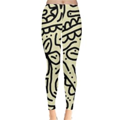 Artistic Abstraction Leggings  by Valentinaart