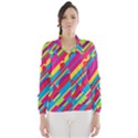 Colorful summer pattern Wind Breaker (Women) View1