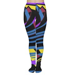 Decorative Abstract Design Women s Tights by Valentinaart