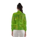 Green pattern Wind Breaker (Women) View2